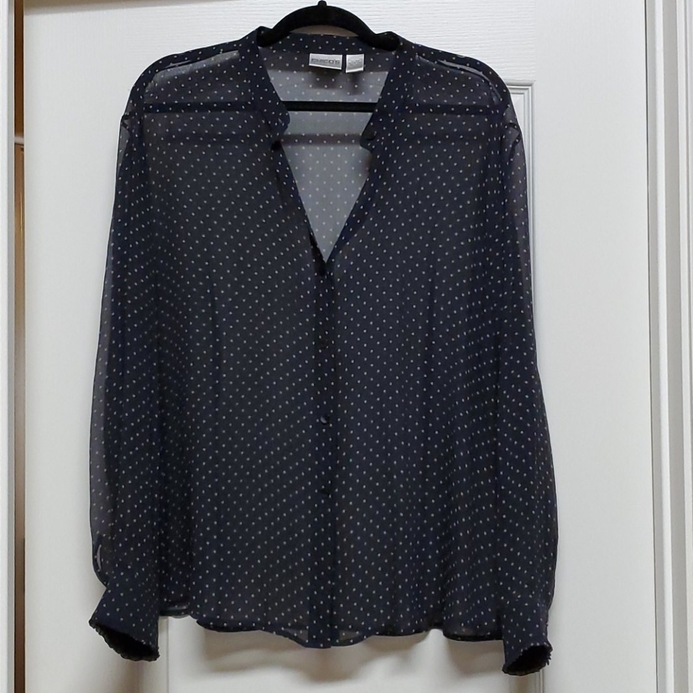 Chico's silk blouse
